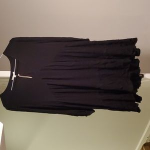 Z Supply long sleeve baby doll v-neck dress